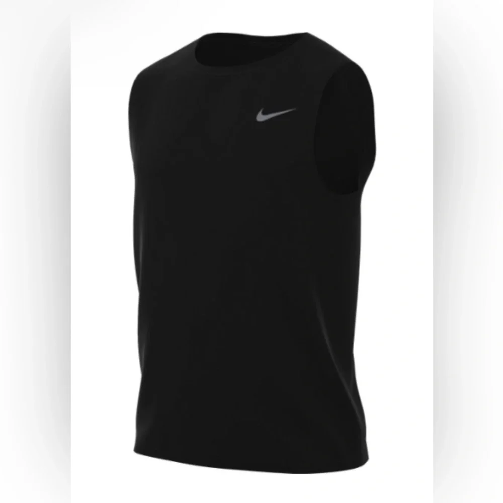 Nike Black Team Legend Sleeveless Crew Tank Top Size 2XL